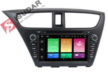 Full RCA Output Android Car DVD Player Honda Civic Touch Screen Head Unit Support Apps