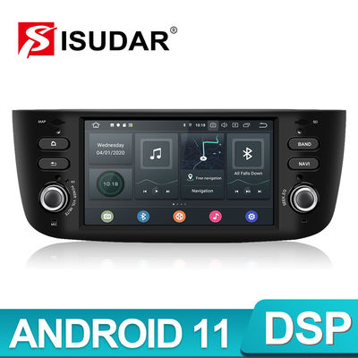 Fiat Grande Punto Evo를 위한 1개의 소음 안드로이드 11 음성 제어 자동차 라디오 4G